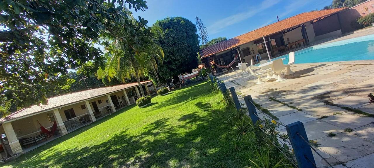 Hotel Fazenda Recanto Das Aguias 阿奎拉兹 外观 照片