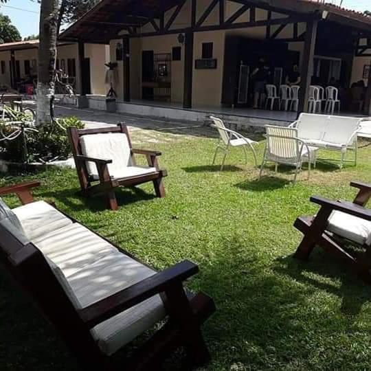 Hotel Fazenda Recanto Das Aguias 阿奎拉兹 外观 照片